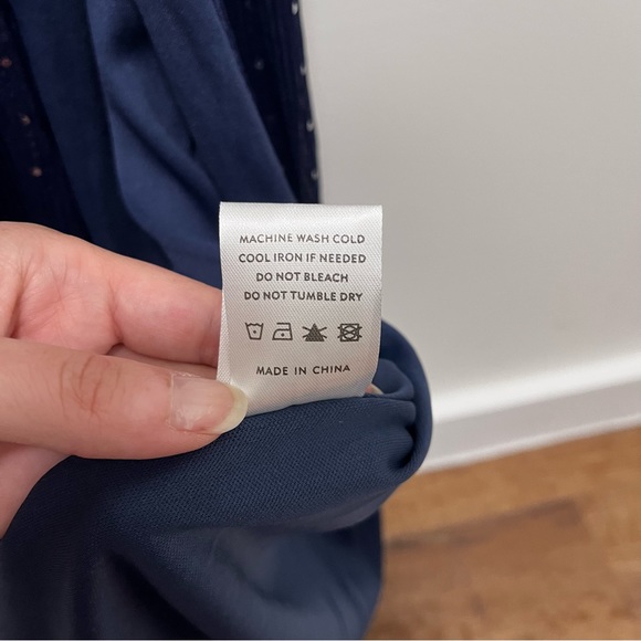 BALTIC BORN Grace Navy Sparkle Gown. Size M - Picture 13 of 16